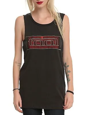 Buy TOOL RED FILL LOGO Girls Tank Top Muscle T-Shirt NEW XS-3XL OFFICIAL TOOL MERCH • 19.78£
