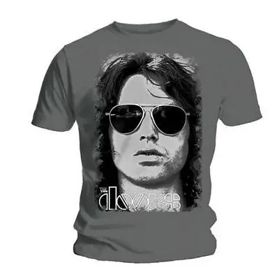 Buy Officially The Doors Summer Glare Mens Grey T Shirt Jim Morrison Classic Tee • 14.50£