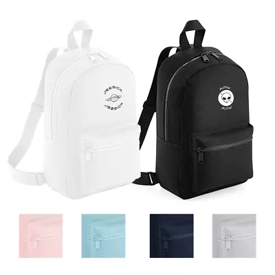 Buy Personalised Space Backpack Any Name Junior Childrens School Bag Mini Rucksack • 19.95£