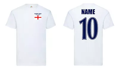 Buy England Euro 2024 Personalised T-shirt • 8.99£