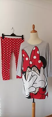 Buy Disney Mini Mouse Pyjamas Size Uk14 • 4.99£