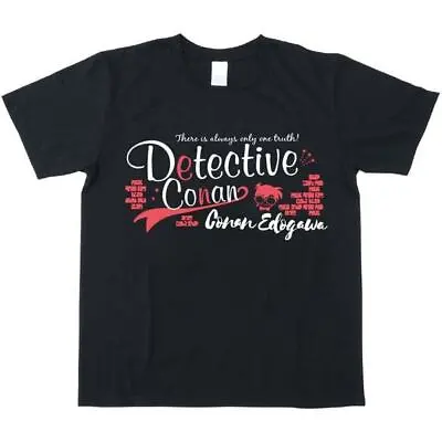 Buy Max Limited KN-12ABS Detective Conan Bottle T-Shirt A Conan Black S [Character G • 56.99£