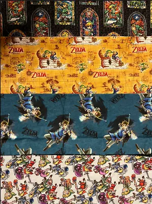 Buy Fat Quarter Legend Of Zelda Links 18  X 21   100% Cotton Fabric • 12.11£