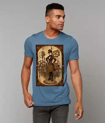 Buy Steampunk  Lady  Unisex Crew Neck T-Shirt • 19.99£