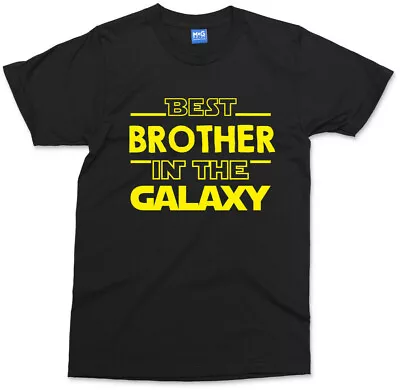 Buy Best Brother In The Galaxy T-Shirt Cool Bro Birthday Gift Brothers Love Tee • 13.99£