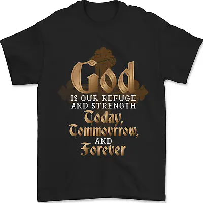 Buy God Forever Christian Cross Christianity Jesus Mens T-Shirt 100% Cotton • 8.49£