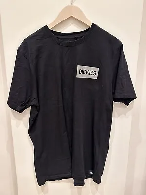 Buy Dickies Black Cotton T-shirt Large • 2.20£