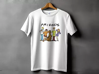 Buy Friends Scooby Doo Style T-Shirt, Cartoon Friends Funny Gift Unisex Tee Top • 14.99£