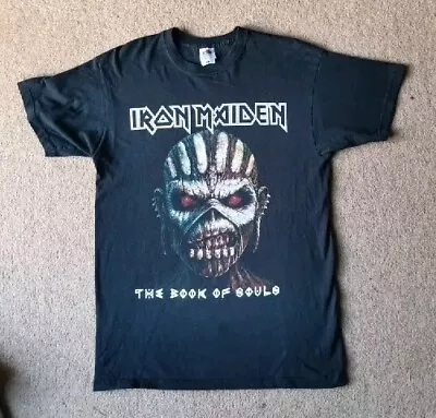 Buy Iron Maiden The Book Of Souls World Tour 2017 T-Shirt Medium • 20£