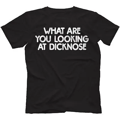 Buy What Are You Looking At Dicknose T-Shirt 100% Cotton Teen Wolf Inspired • 14.97£