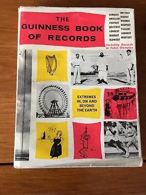 Buy Guinness Book Of Records 1964 - 11th Ed. HB With DJ - Good. • 4.99£