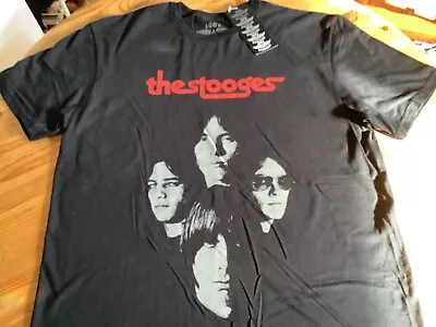 Buy THE STOOGES T-Shirt Black Size L. New Official Merch Iggy Pop Grunge Punk Rock • 14.99£