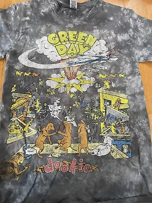 Buy Green Day Dookie Tshirt Size S Color Gray • 5.68£