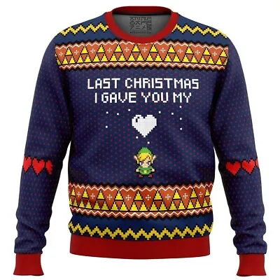 Buy Last Christmas I Gave You My Heart Zelda Sweater, S-5XL US Size, Christmas Gift • 33.13£