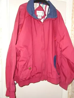 Buy Ladies Red WinnerMate Sportswear Jacket UK L, Great Between Seasons, Windproof • 17.99£