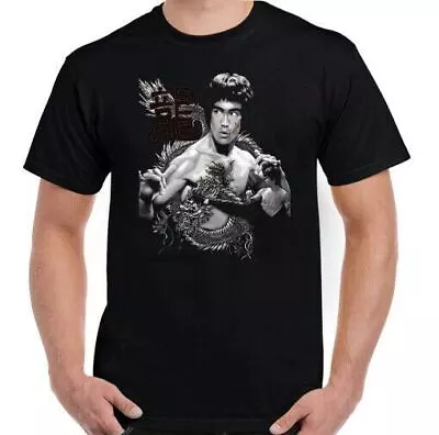 Buy Men's Bruce Lee T-Shirt Martial Arts Jeet Kune Do UFC MMA • 10.99£