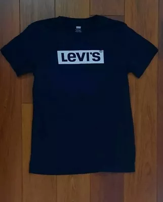 Buy Levi's Black TShirt Medium - Excellent Condition • 6.99£