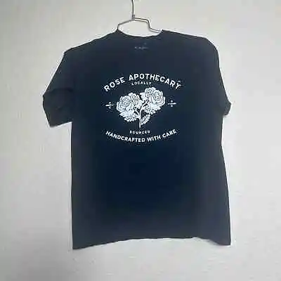 Buy Schitts Creek Rose Apothecary Black Graphic T Shirt Size Medium • 26.60£