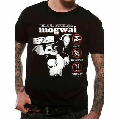 Buy Gremlins Gizmo T Shirt Official Mogwai Care Guide Instructions Tee New S M L XL • 12.99£