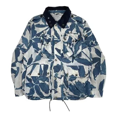 Buy Burberry Brit Multipocket Camo Jacket All Over Leaf Print Floral Tactical Medium • 224.99£
