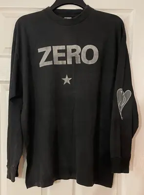 Buy Smashing Pumpkins T Shirt Vintage Zero 1996 97 Long Sleeve Mellon Collie XL 90s • 149.99£