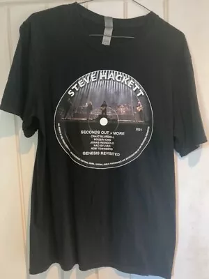 Buy Steve Hackett T Shirt Rare Seconds Out And More Tour Rock Merch Size M Genesis • 19.30£