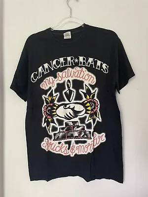 Buy Vintage Cancer Bats Shirt Medium Rock Band Metal Tour Toronto Alexisonfire  • 30£