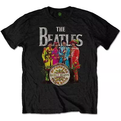 Buy The Beatles Sergeant Pepper John Lennon Rock Licensed Tee T-Shirt Men • 15.99£