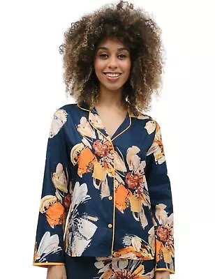 Buy Cyberjammies Cosmo Pyjama Top Womens Nightwear 9797 Floral Print • 20.80£