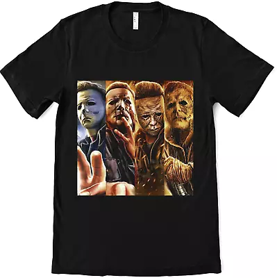 Buy Michael Myers T-shirt Cult Movie Top Tee T Shirt Unisex Men Women S-2XL AV31 • 13.49£