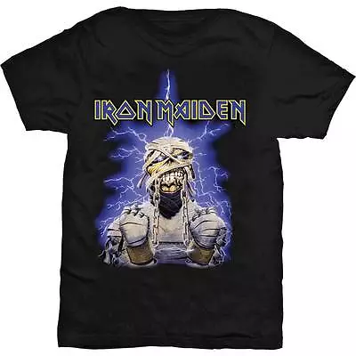 Buy Iron Maiden T Shirt Powerslave Mummy Official Mens Black Tee Trooper Eddie NEW • 14.94£