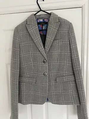 Buy Next Tailored & Fully Lined Jacket Size 10 T Grey - BNWT RRP £75 • 20£