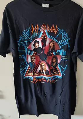 Buy Vintage 1988 Def Leppard Hysteria Concert Tour T-Shirt Large • 79.99£