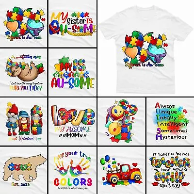 Buy Autism Awareness Day Promoting Love And Acceptance T-Shirt #V #AD53 • 6.99£