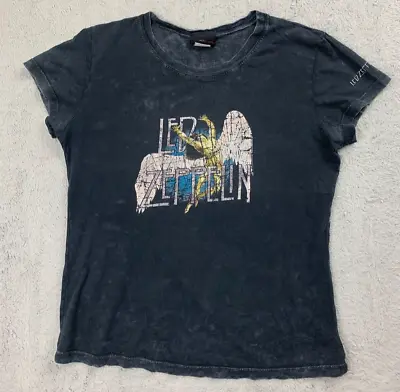 Buy LED ZEPPELIN Vintage 90s S / XS T Shirt Dragonfly Clothing Tour Tee Made In USA • 27.20£