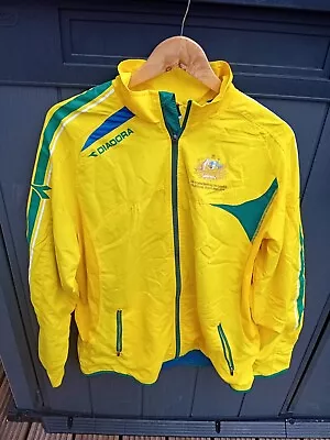 Buy Diadora Commonwealth Games 2014 Australia Track Jacket Size L • 39.99£