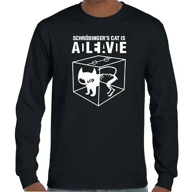 Buy Schrodingers Cat T-Shirt Dead Alive Mens Funny Sheldon Cooper Big Bang Theory • 11.99£