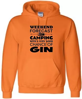 Buy Motorhome Funny Gin Hoodie, Camping Hoody, Camper Alcohol Hooded Sweat • 20.99£