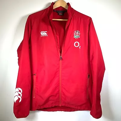 Buy Canterbury England Rugby Jacket Medium M Official RFU Full Zip Mens Red  • 19.99£