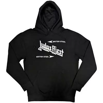 Buy Judas Priest Unisex Pullover Hoodie: British Steel Logo OFFICIAL NEW  • 38.48£