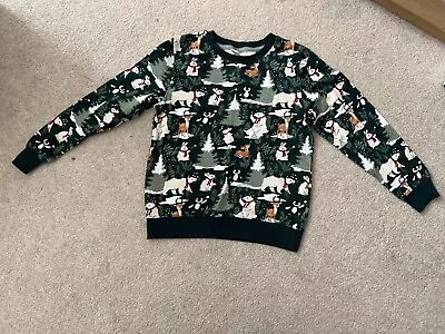 Buy Christmas Themed Unisex Kids Sweatshirt Age 6-8 Years H&M • 5£