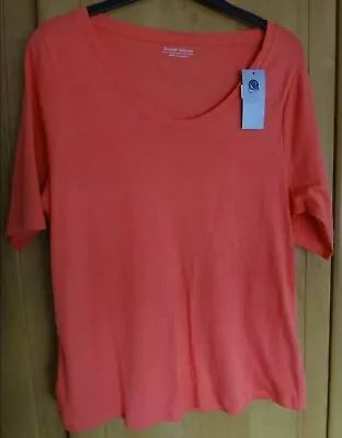 Buy M & S Watermelon Cotton T-Shirt BNWT Size 12 • 5.99£