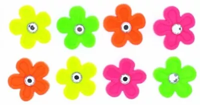 Buy Dress It Up Nothin But Neon Buttons  - Per Pack Of 6 • 3.59£