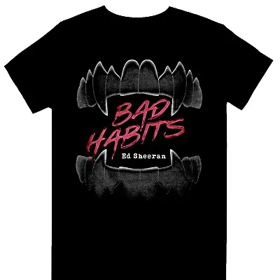 Buy Ed Sheeran - Bad Habits Official Licensed T-Shirt • 16.99£
