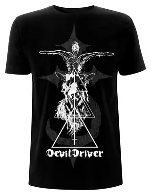 Buy DevilDriver Baphomet Black T-Shirt OFFICIAL • 12.99£