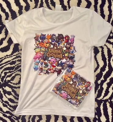 Buy Animal Crossing White T-shirt (size Small) • 16.50£