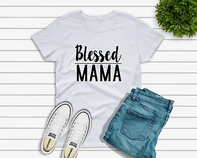Buy Blessed Mama - UK Seller - Be Kind Tee Aesthetic Graphic Print - Gift For Mums  • 18.19£