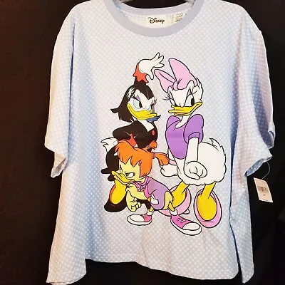 Buy 3X Disney Parks Exclusive Daisy Duck Gosalyn Magica T-Shirt Darkwing Ducktales • 42.04£