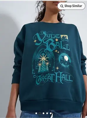 Buy Bnwt Size Xl Extra Large George Harry Potter The Great Hall Sweatshirt Top 20-22 • 17.99£