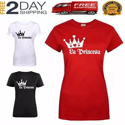 Buy King And Queen T-shirt Of Couple New Clothes Woman And Man Personalized 156 • 17£